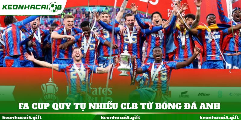 FA Cup quy tụ nhiều CLB từ bóng đá Anh