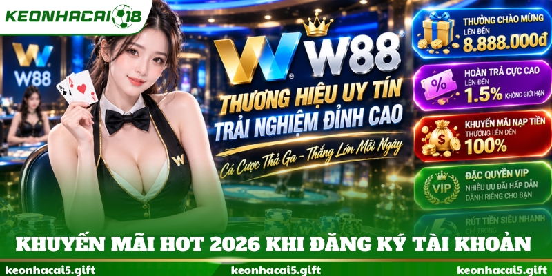 Khuyến mãi hot 2026 khi đăng ký tài khoản