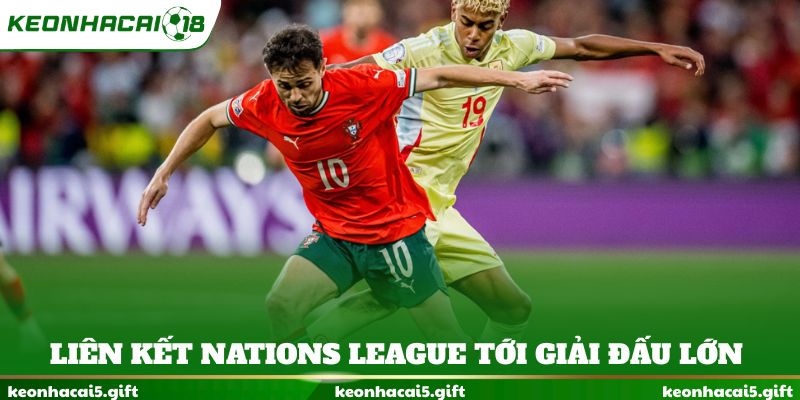 Liên kết Nations League tới giải đấu lớn