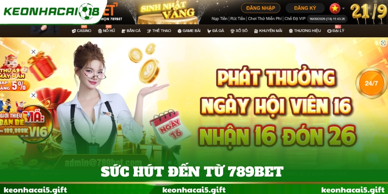 Sức hút đến từ 789BET